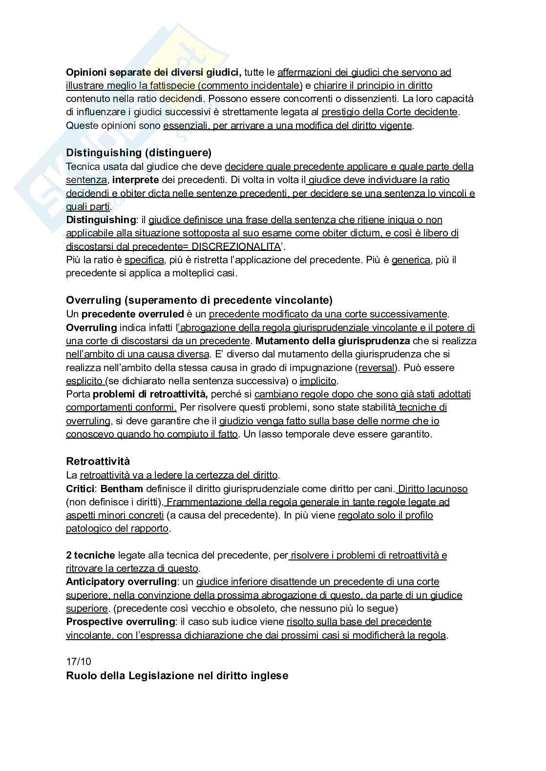 Riassunto esame Sistemi giuridici comparati , Prof. Sonelli Silvia, libro consigliato La tradizione giuridica occidentale, Varano, Barsotti Pag. 16