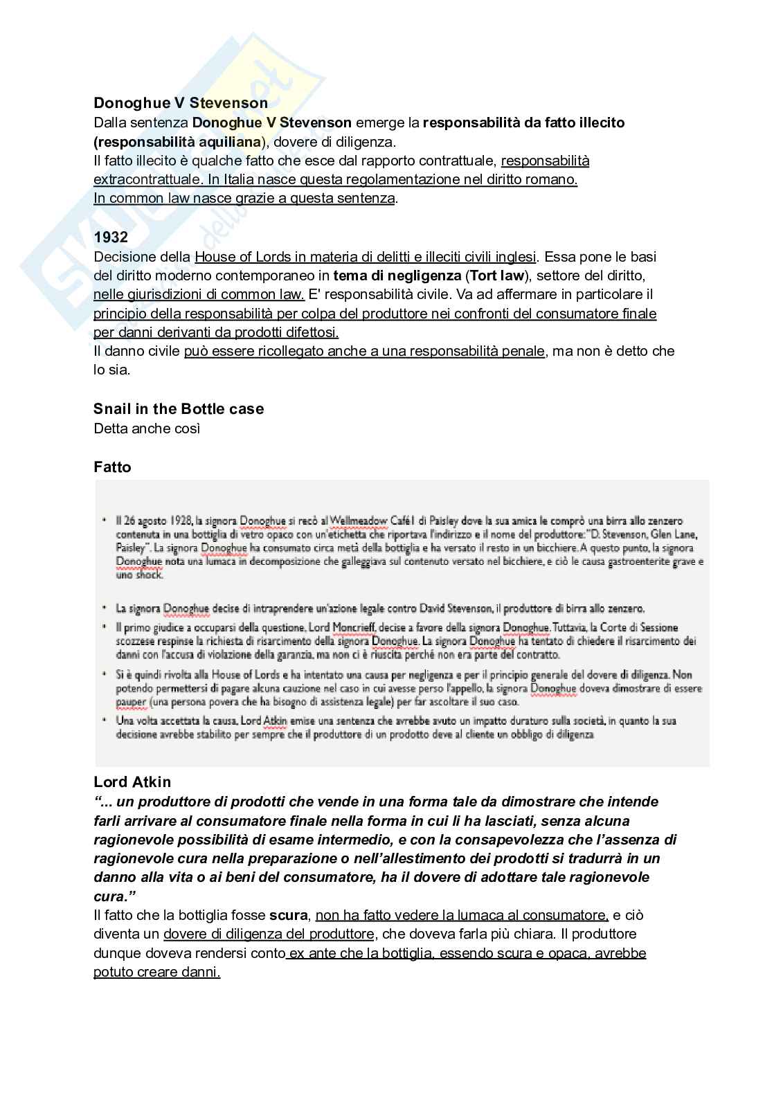 Riassunto esame Sistemi giuridici comparati , Prof. Sonelli Silvia, libro consigliato La tradizione giuridica occidentale, Varano, Barsotti Pag. 21