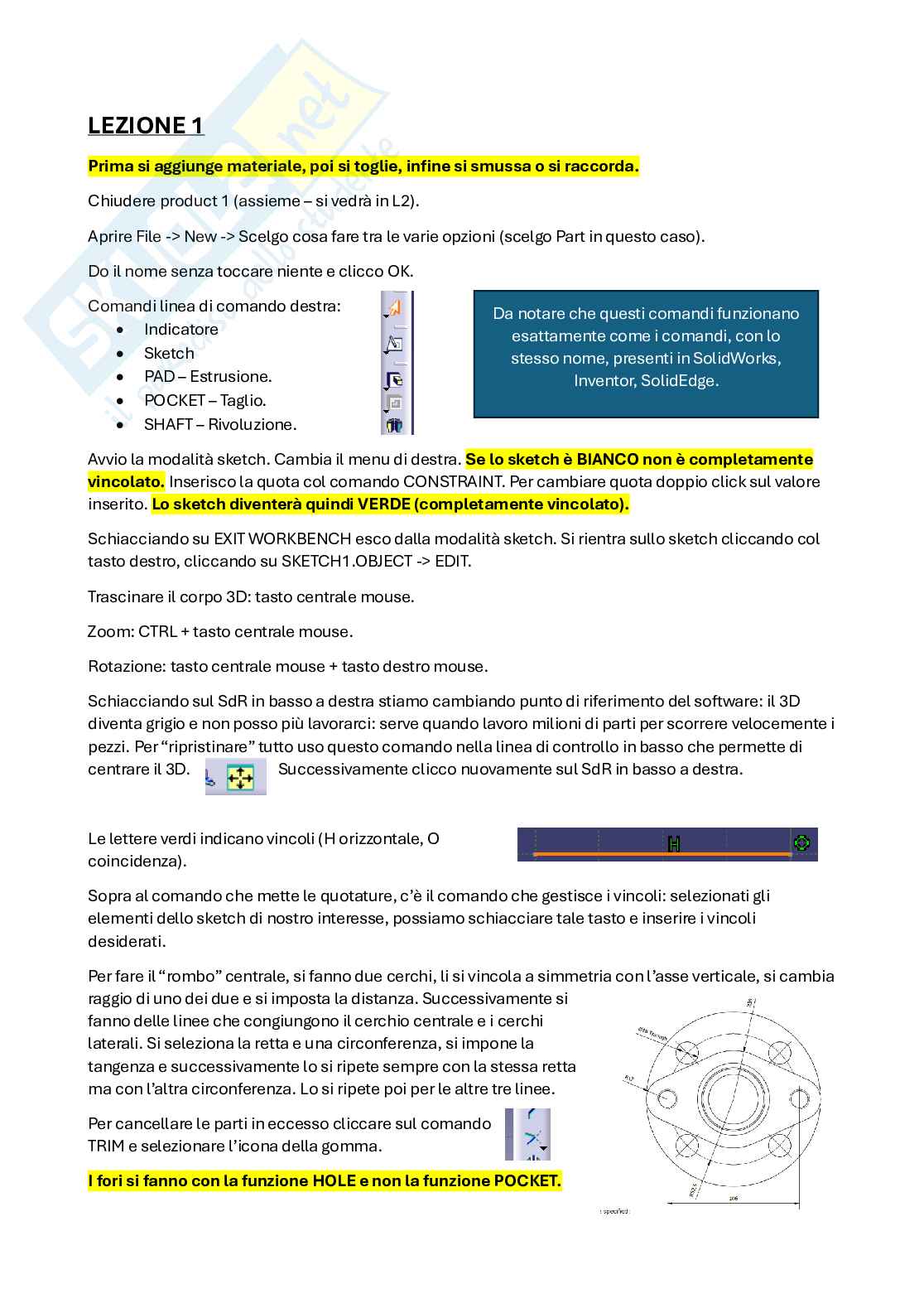 Appunti d'esame per Laboratorio di progettazione meccanica A Pag. 1