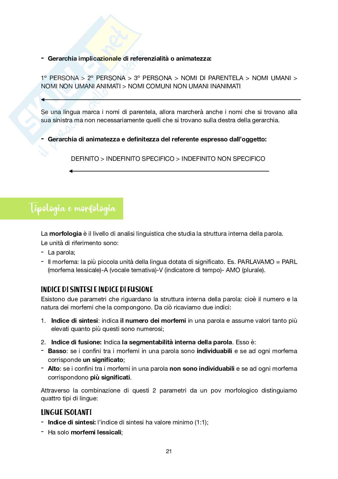 Appunti completi di Linguistica generale Pag. 21