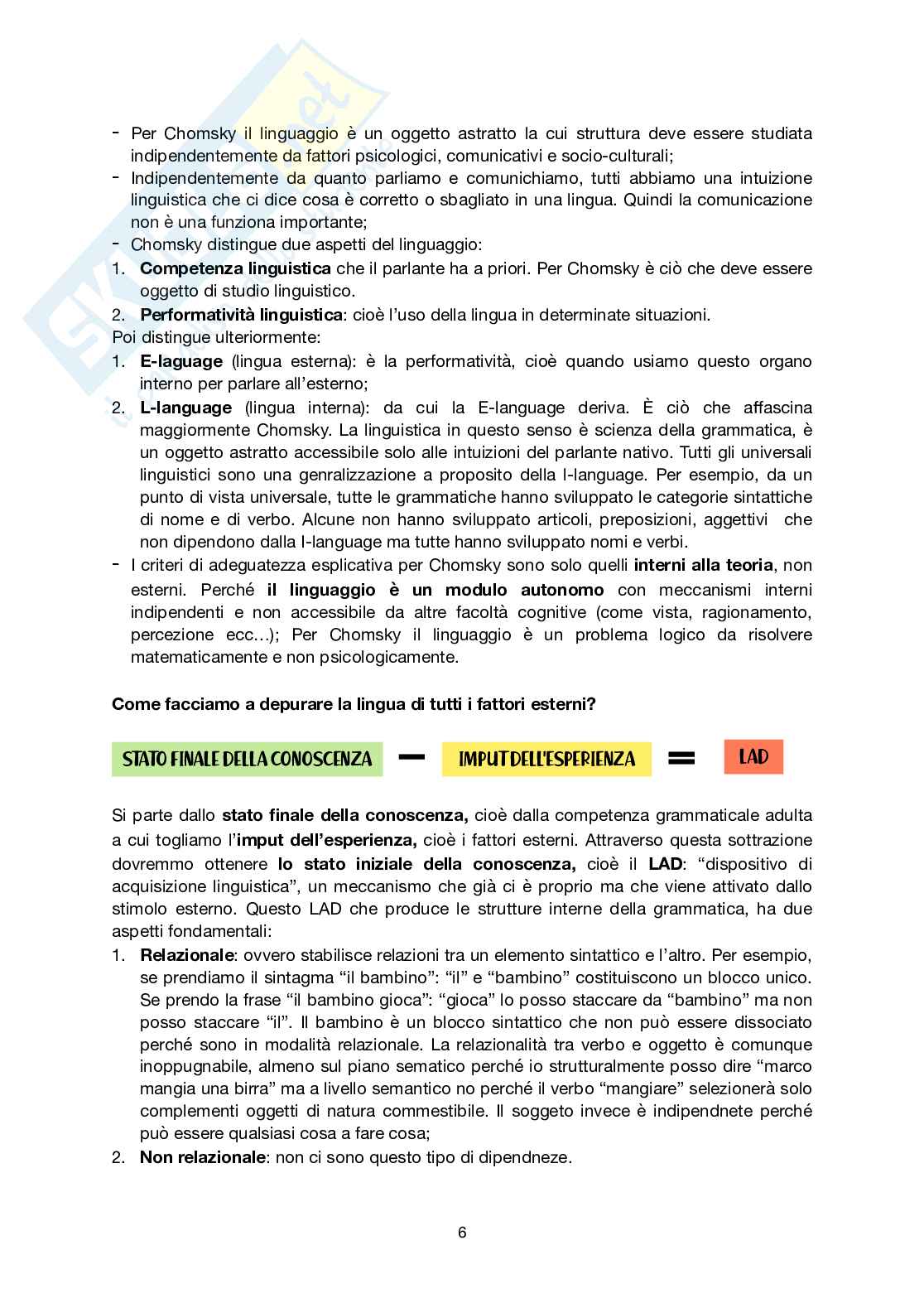 Appunti completi di Linguistica generale Pag. 6