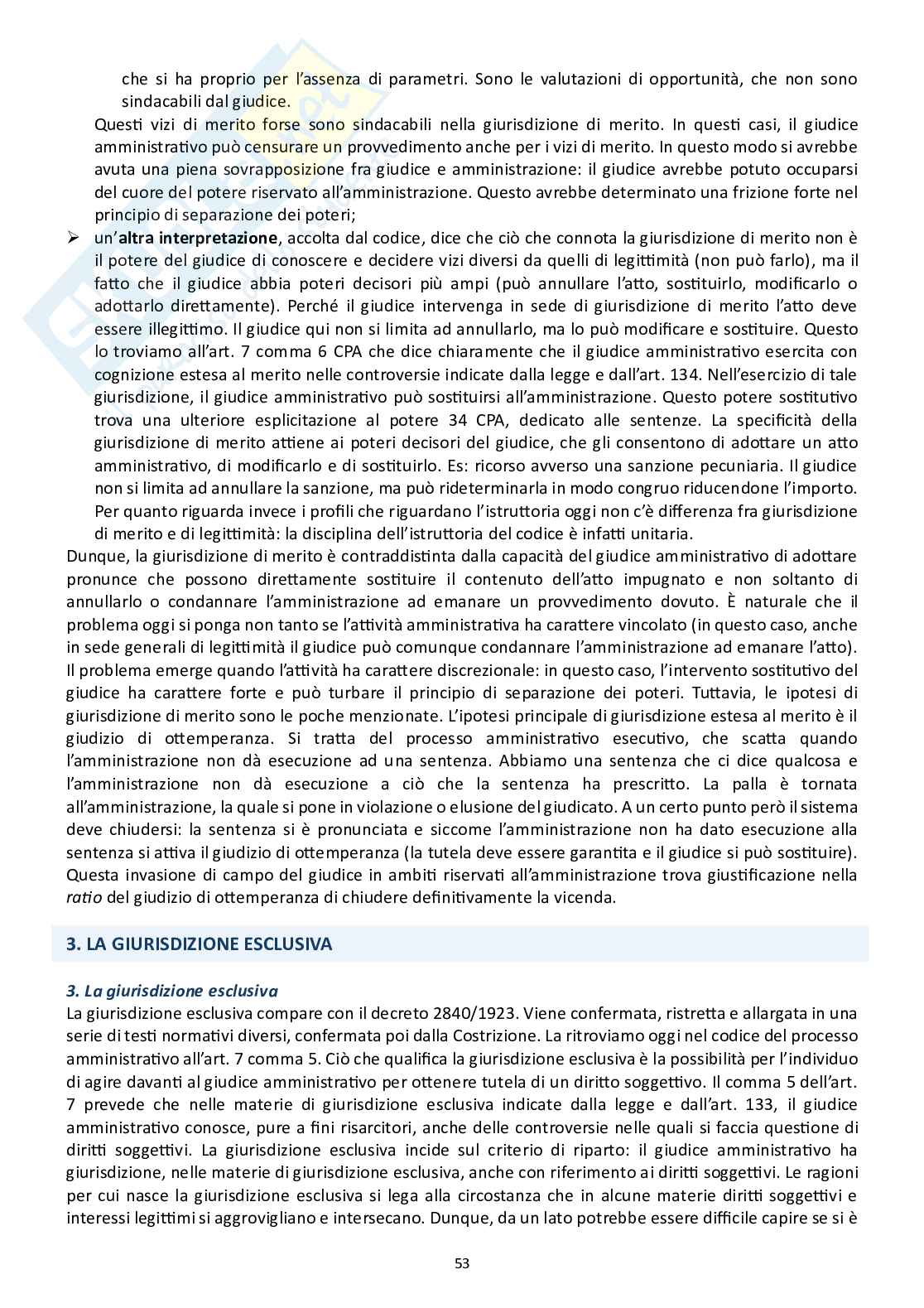 Diritto processuale amministrativo (tre tipologie di giustizia amministrativa)   Pag. 6