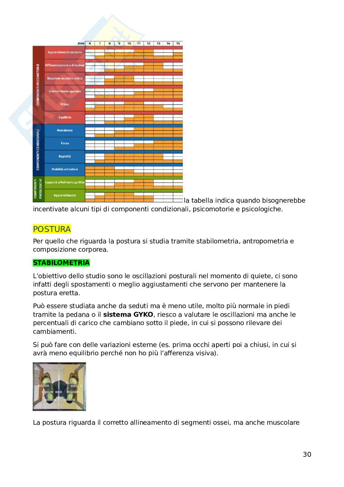 Teoria e metodologia dell'attività motoria Pag. 31