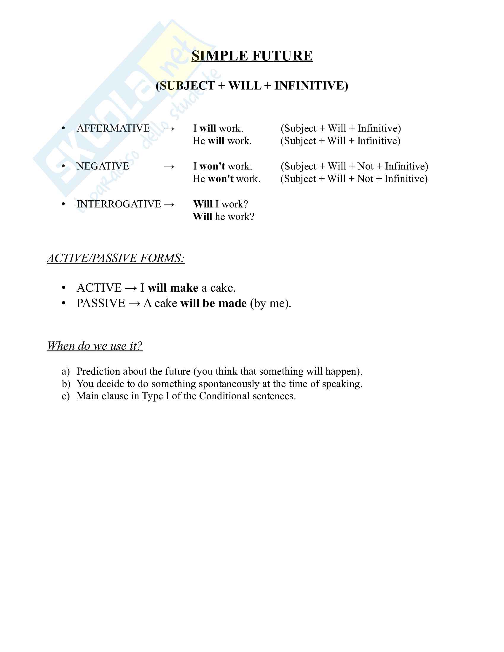 English Tenses - Review for CELTA Interview Pag. 26