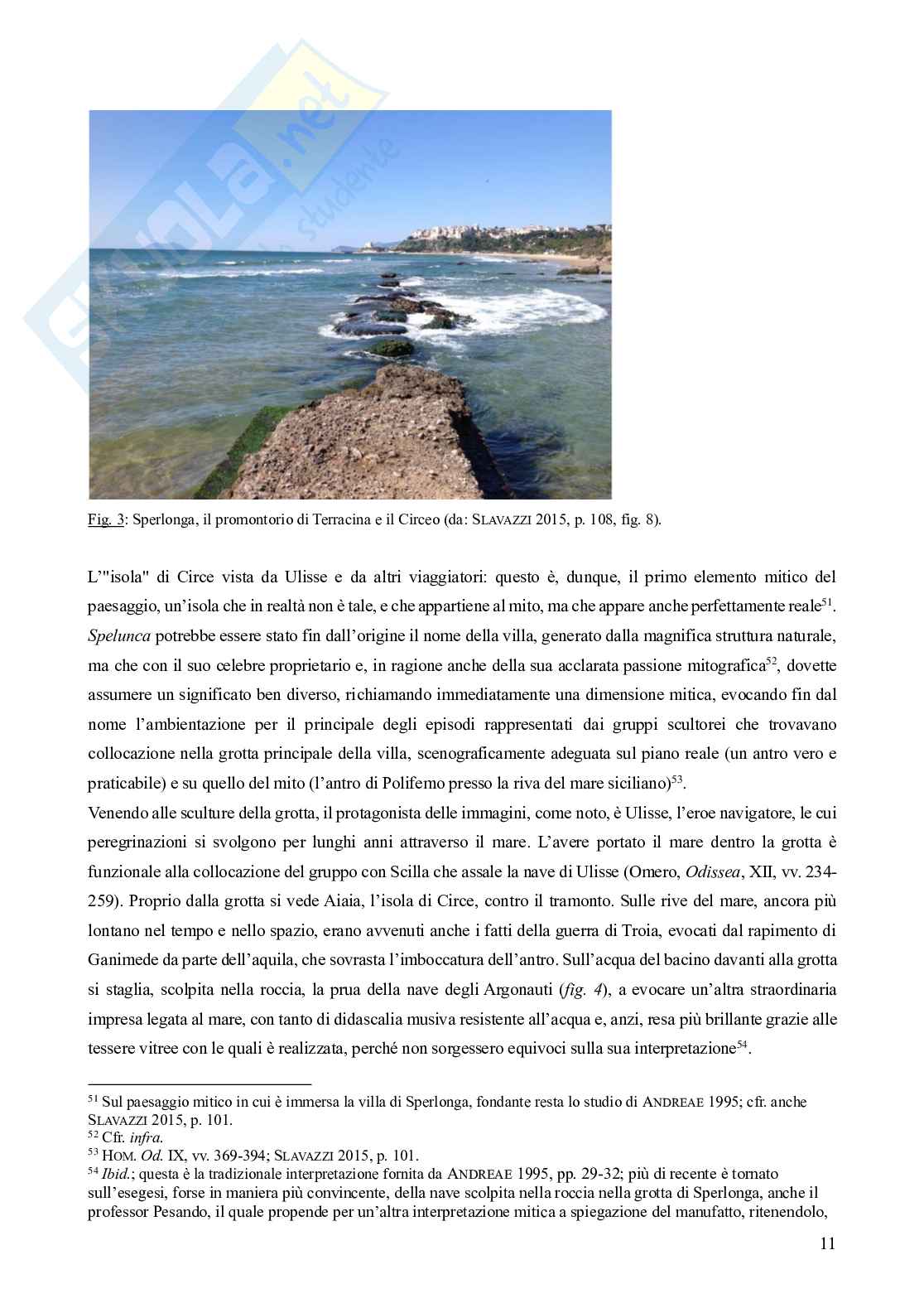 Riassunto esame Archeologia romana e delle province, Prof. Menichetti Mauro, libro consigliato Archeologia delle province romane, Bejor et al. Pag. 11