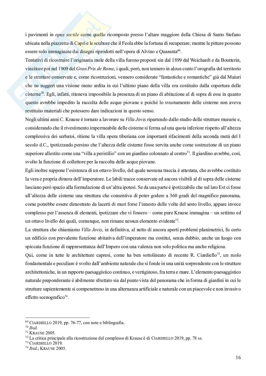 Riassunto esame Archeologia romana e delle province, Prof. Menichetti Mauro, libro consigliato Archeologia delle province romane, Bejor et al. Pag. 16