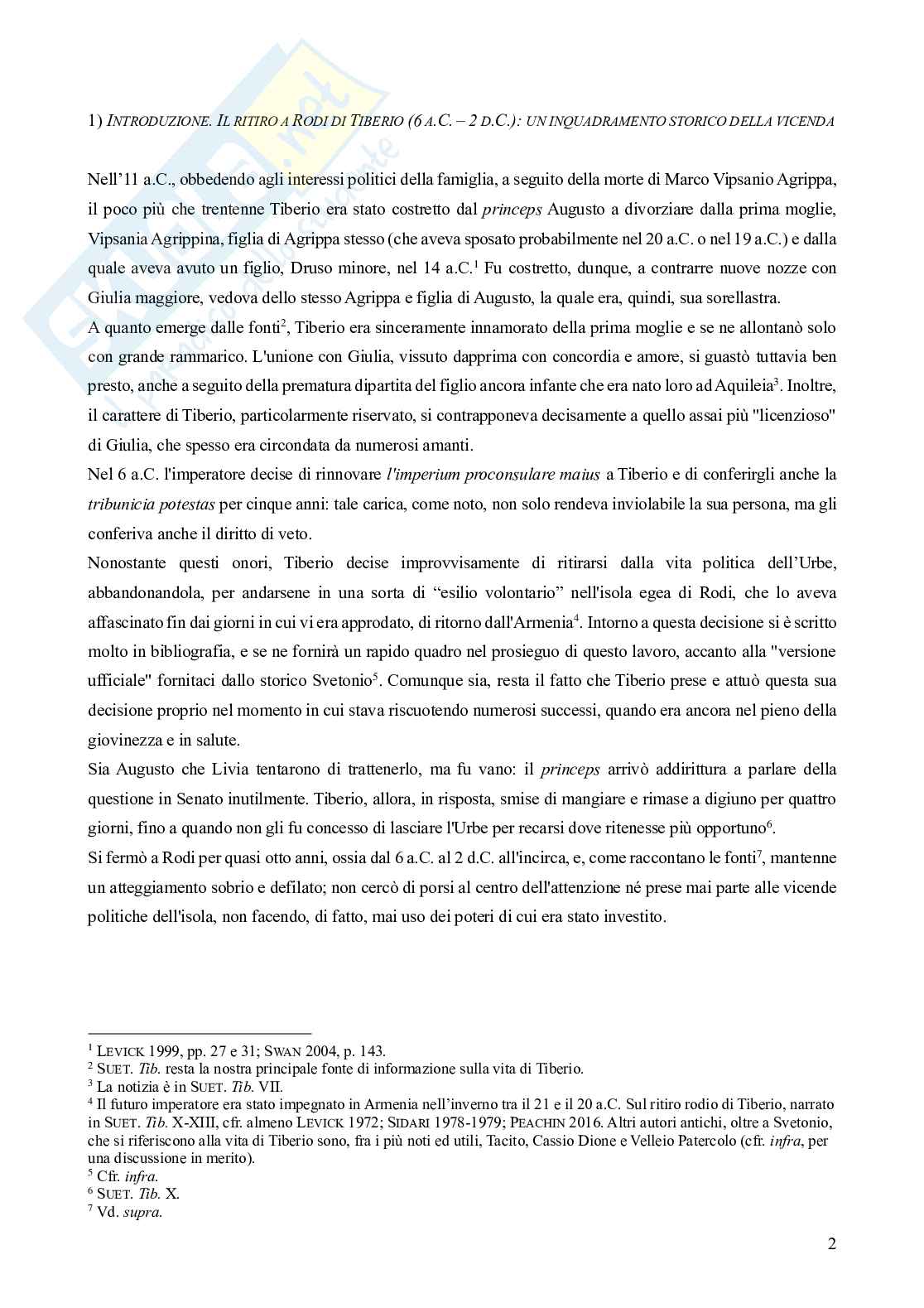 Riassunto esame Archeologia romana e delle province, Prof. Menichetti Mauro, libro consigliato Archeologia delle province romane, Bejor et al. Pag. 2