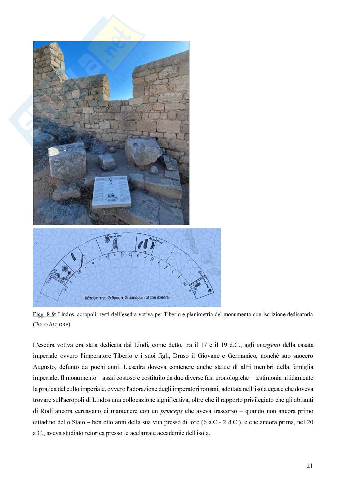 Riassunto esame Archeologia romana e delle province, Prof. Menichetti Mauro, libro consigliato Archeologia delle province romane, Bejor et al. Pag. 21