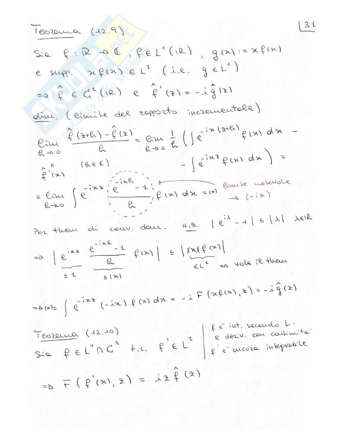 Analisi Matematica III Pag. 71