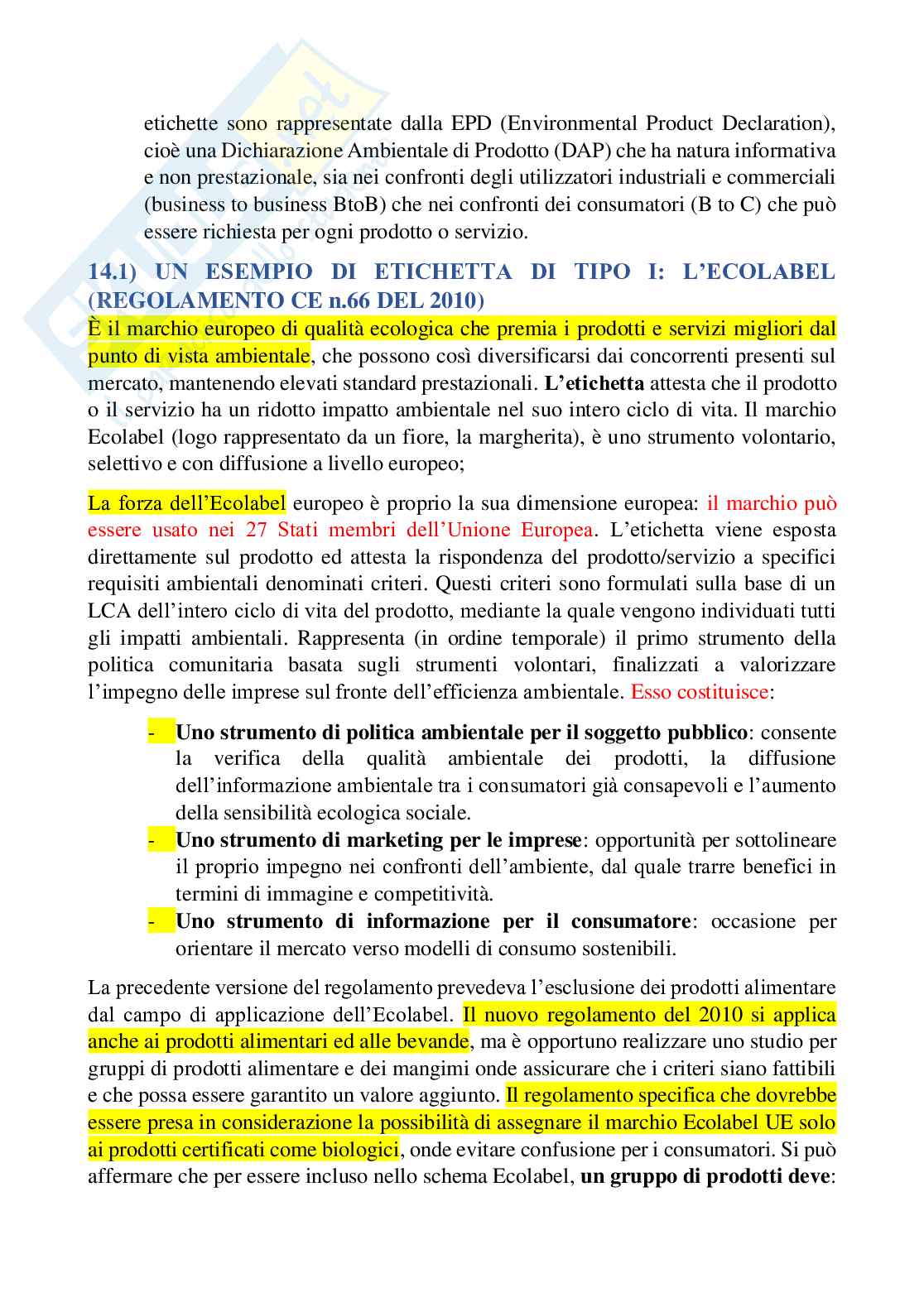 Management della qualità Pag. 46