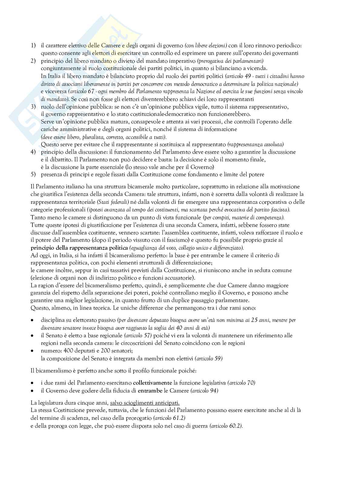 Appunti completi diritto costituzionale (Unipd, professor Rivosecchi) Pag. 21