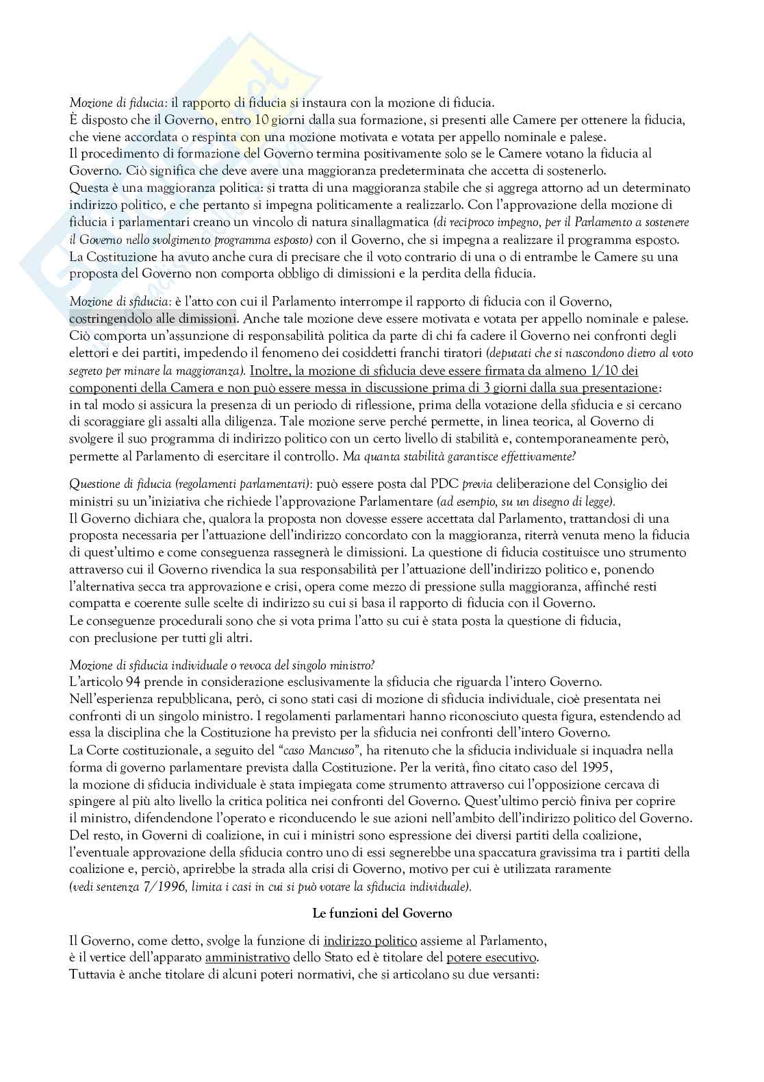 Appunti completi diritto costituzionale (Unipd, professor Rivosecchi) Pag. 36