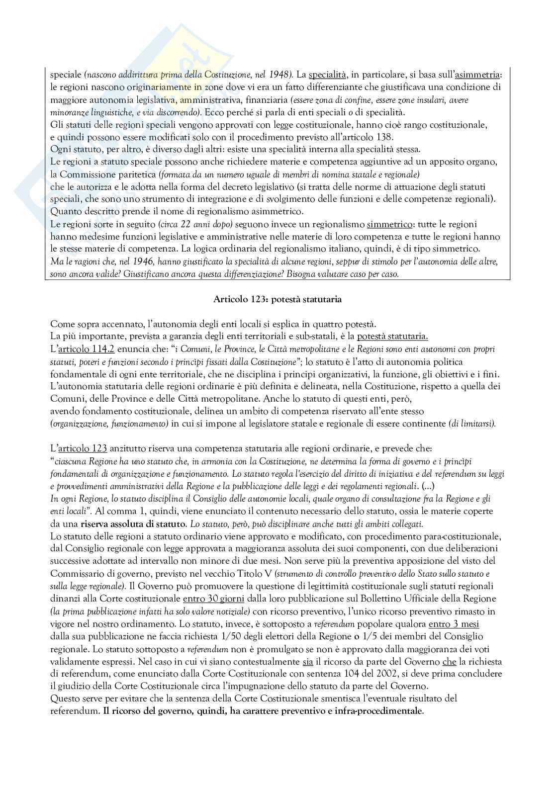 Appunti completi diritto costituzionale (Unipd, professor Rivosecchi) Pag. 51