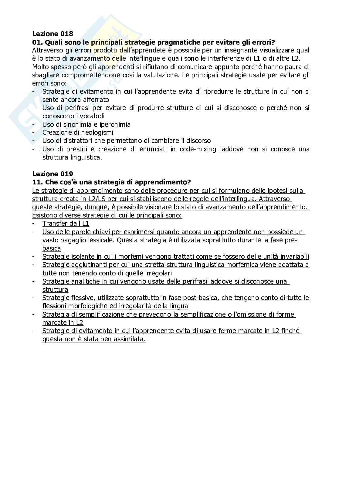 Paniere nuovo completo di Glottodidattica, microlingue e linguistica educativa (2023) Pag. 11