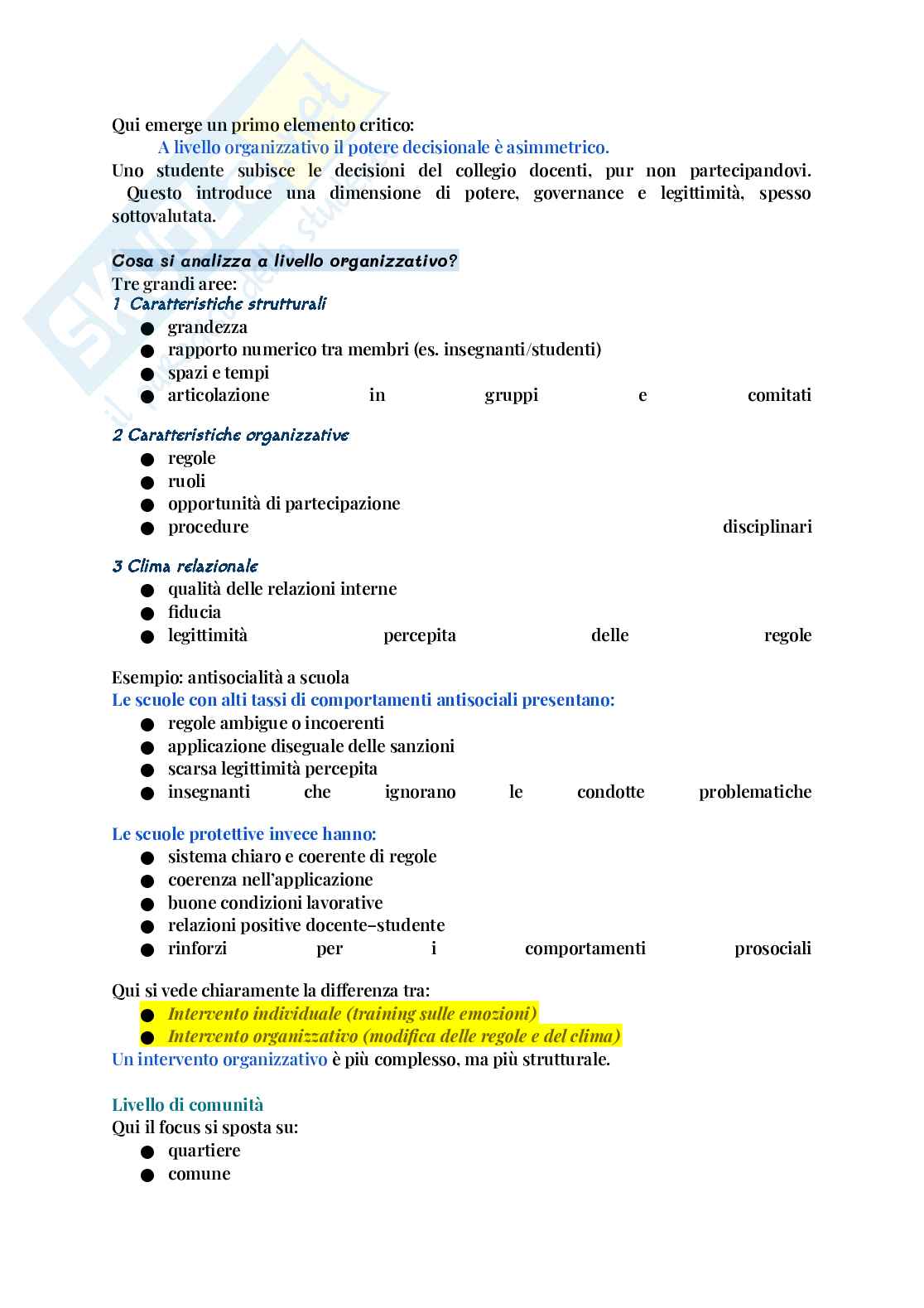 Fondamenti psicologia di comunità Pag. 36