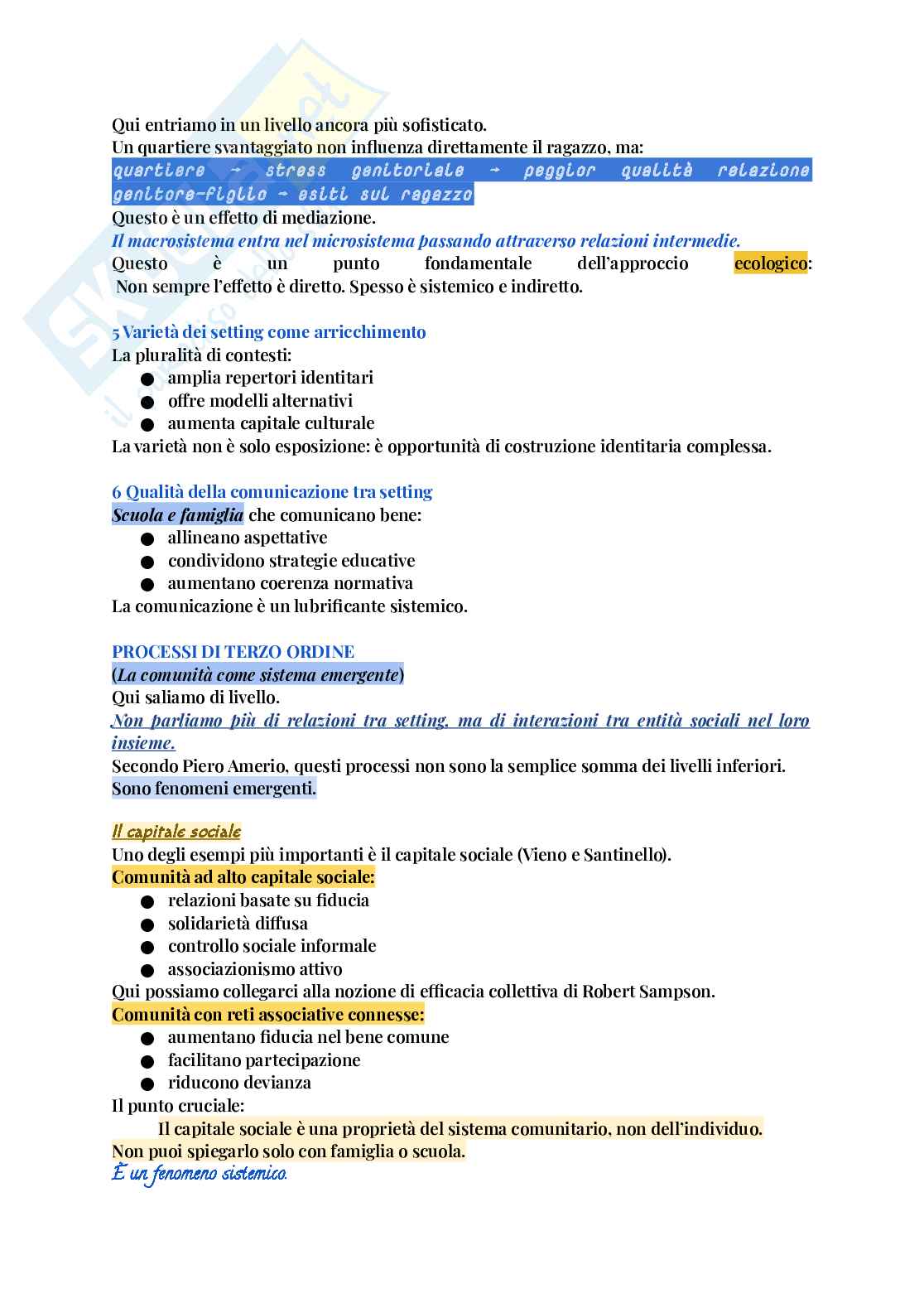 Fondamenti psicologia di comunità Pag. 41