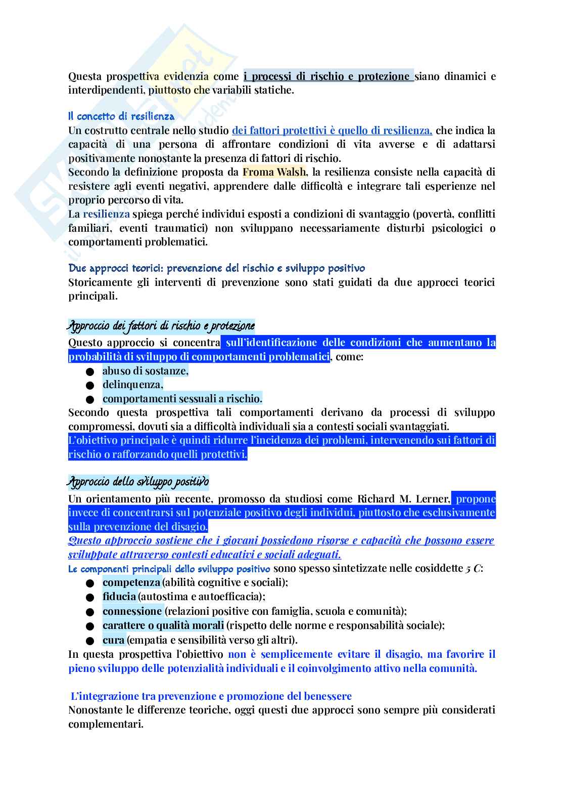 Fondamenti psicologia di comunità Pag. 51