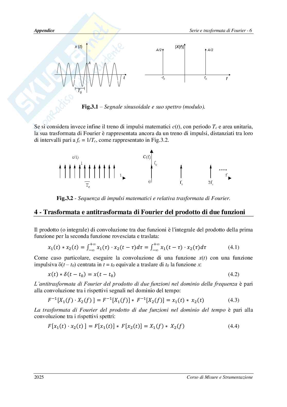 Serie di Fourier Pag. 6