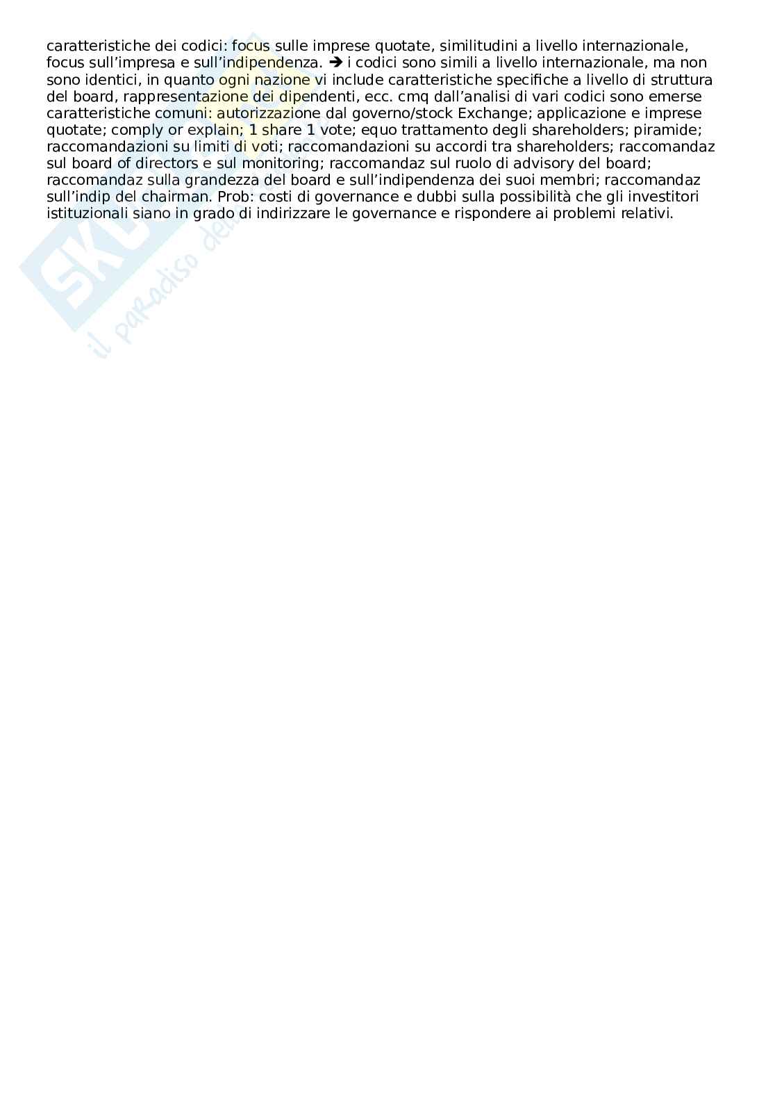 Appunti di Corporate Governance I Pag. 21