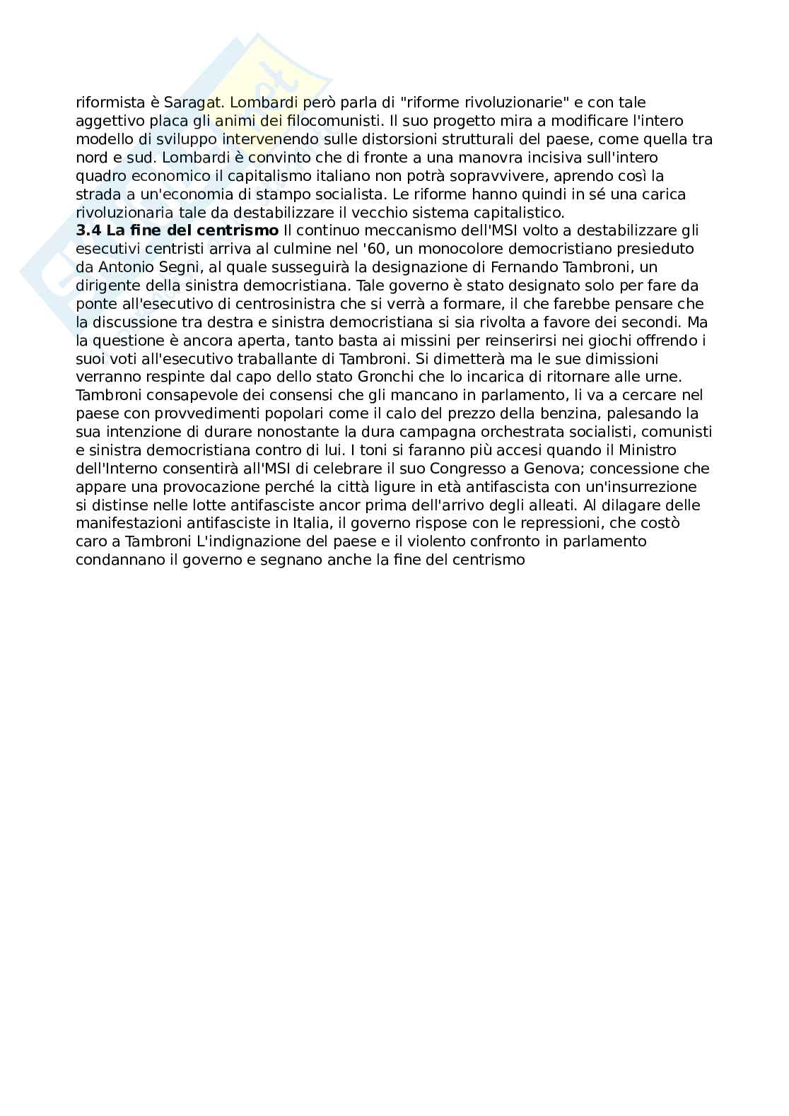 Seconda parte Storia contemporanea Pag. 6