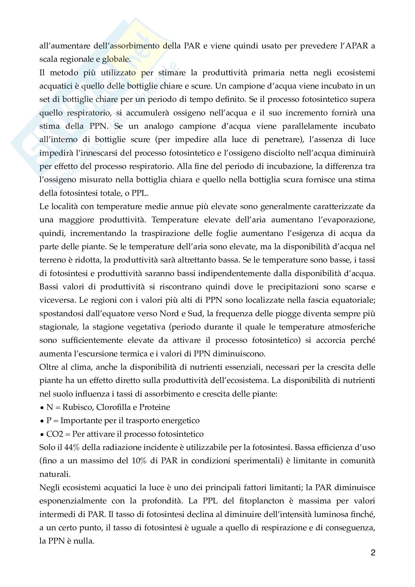 Risposte Ecologia Pag. 2