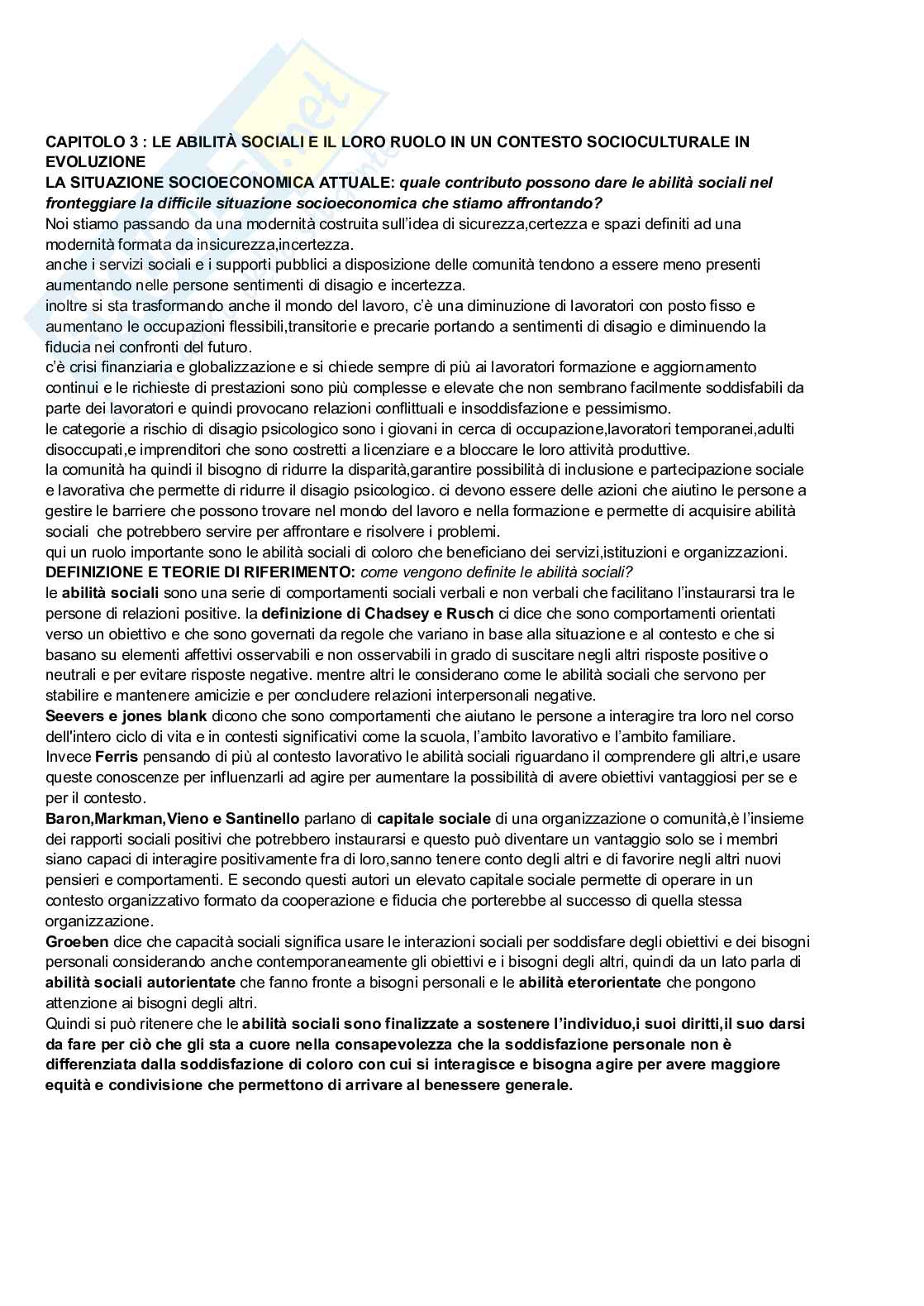 Riassunto esame Psicologia dei gruppi e di comunità, Prof. Rania Nadia, libro consigliato Metodi di intervento in psicologia di comunità , M. Santinello - A. Vieno Pag. 11