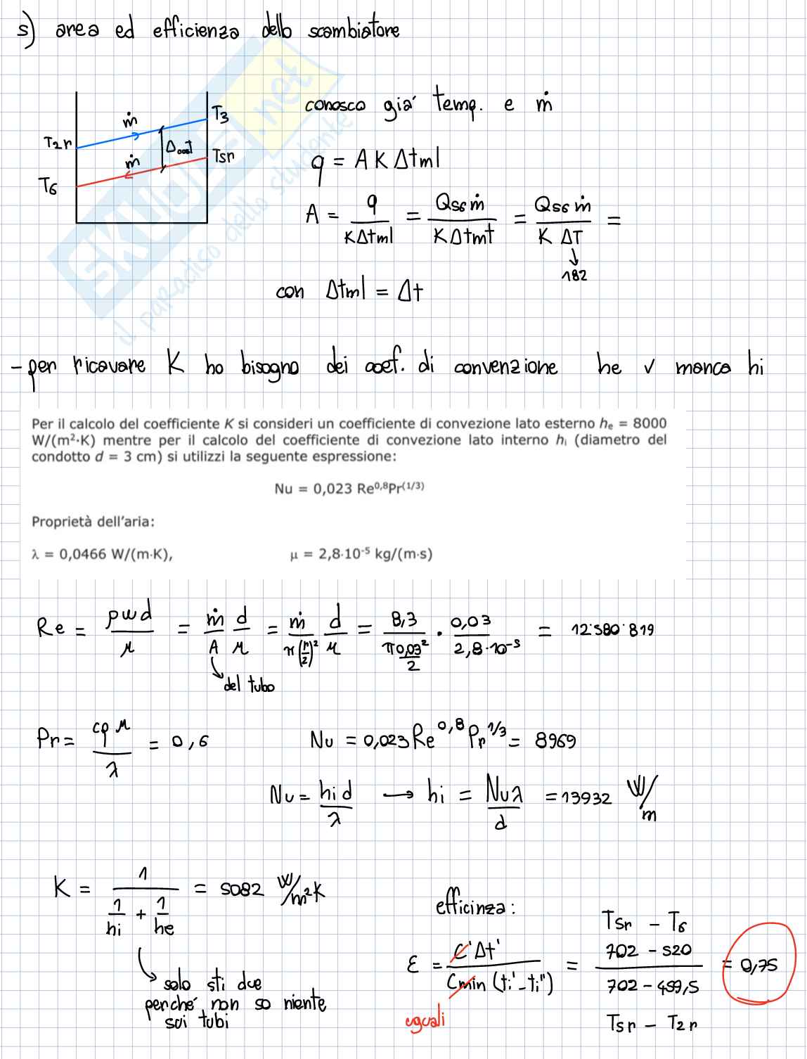 Prove d'esame di Fisica tecnica su tutti i possibili cicli termodinamici Pag. 16