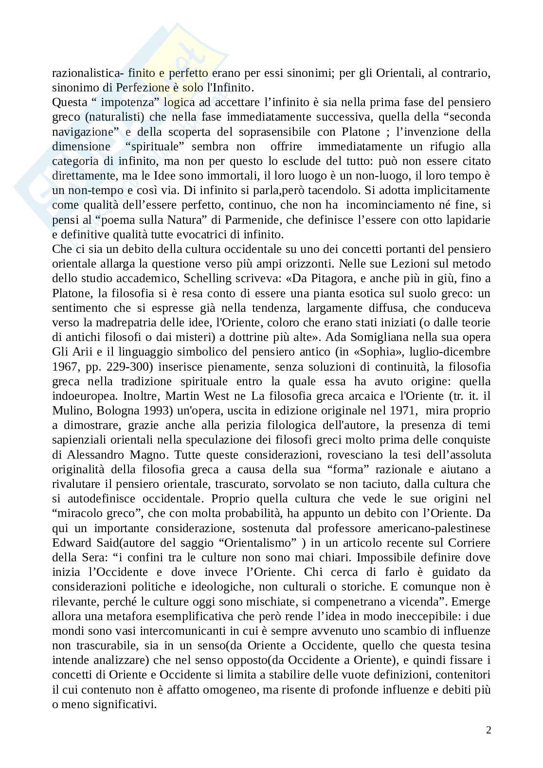 Oriente e Occidente Pag. 2