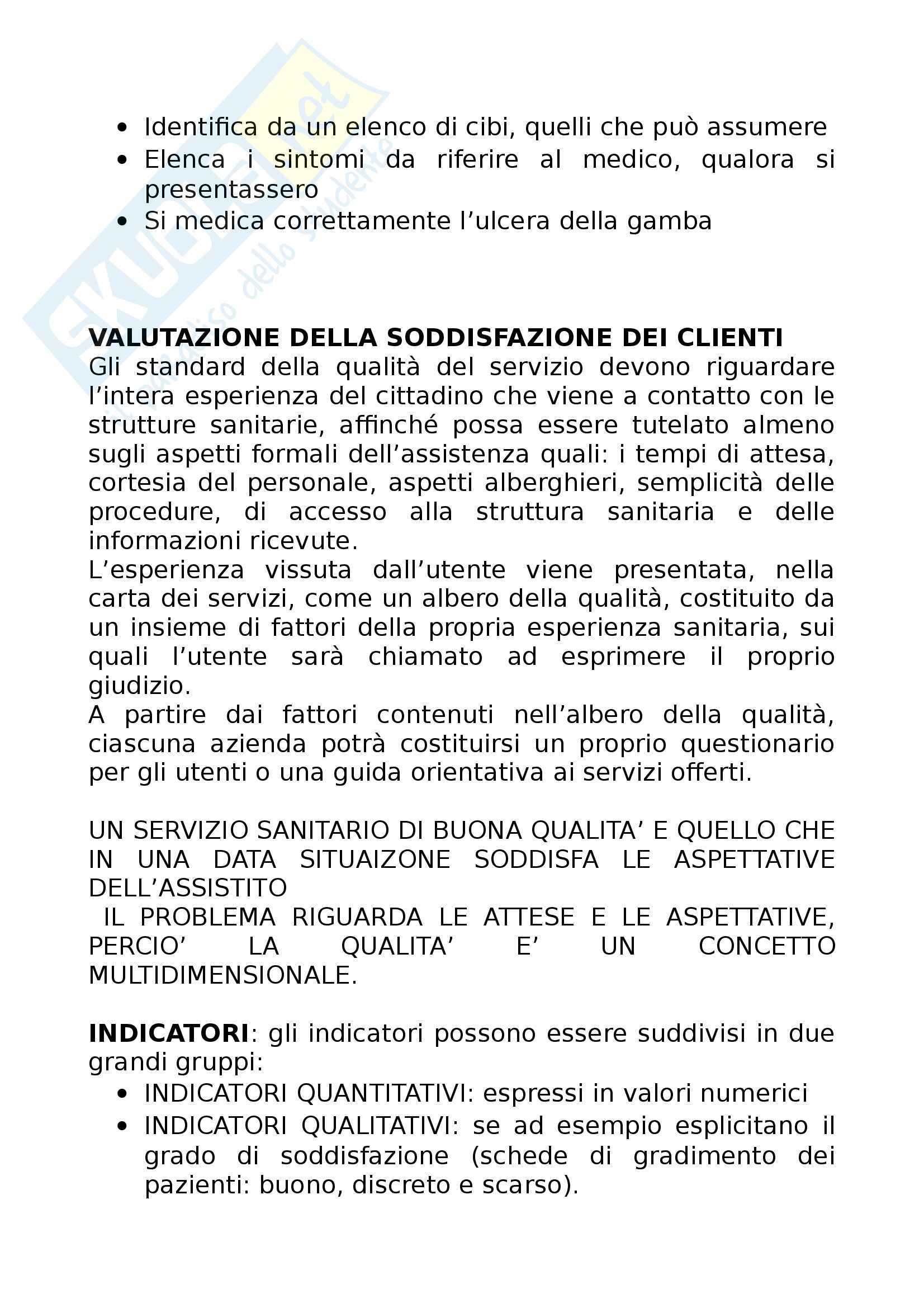 Infermieristica - organizzazione professionale Pag. 16