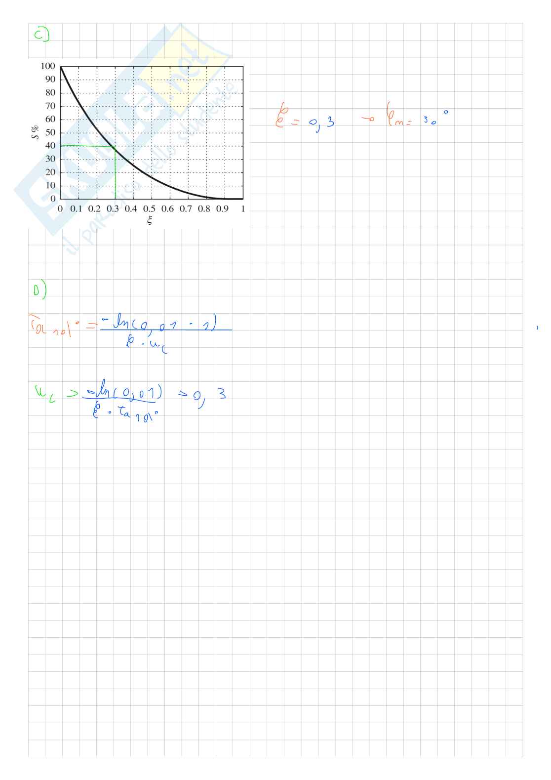 Esercizi parte 2 Controlli automatici Pag. 66