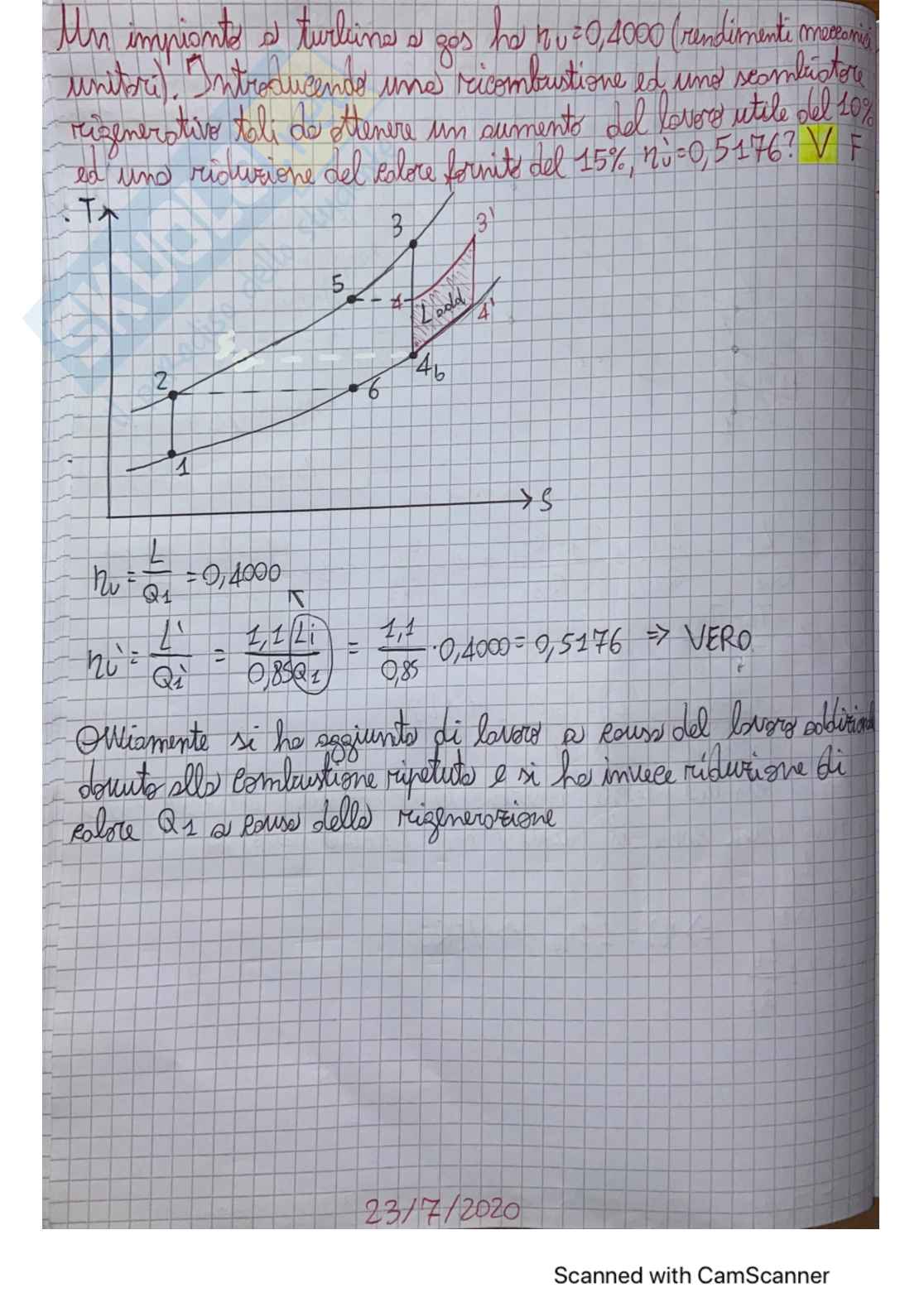 Preorali di Sistemi energetici e macchine a fluido I su turbogas Pag. 2