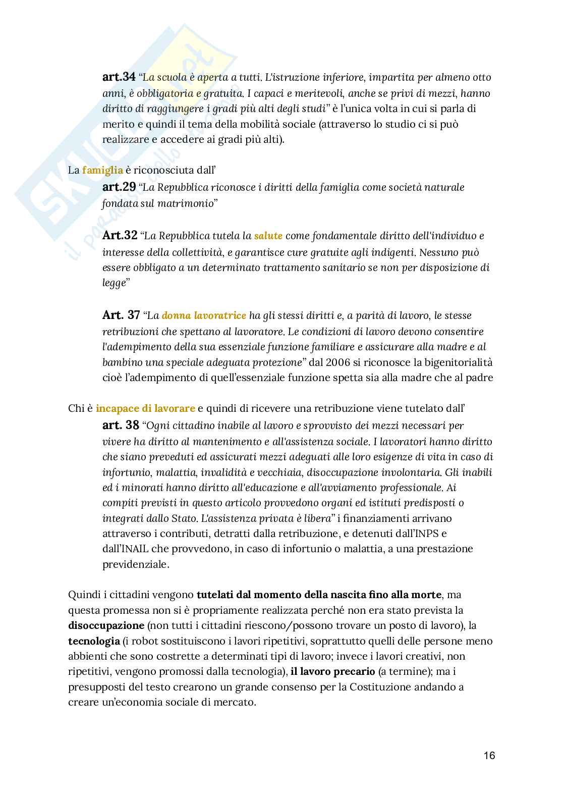Appunti lezioni Diritto del lavoro Pag. 16