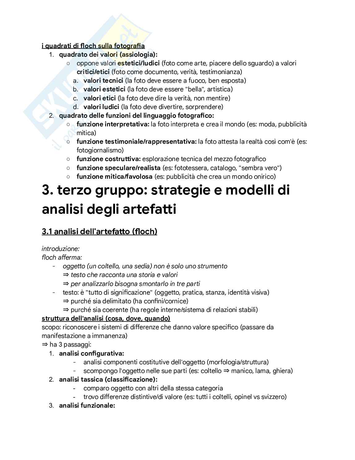 Preparazione completa con tutti gli elementi per l'esame scritto (semiotica - 2025/26) Pag. 11