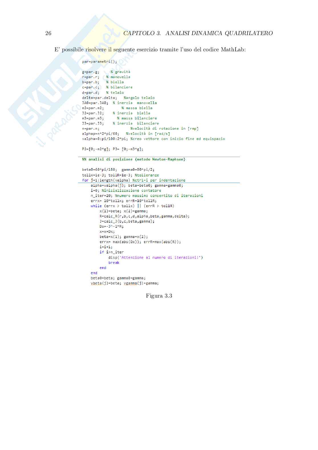 Esercitazioni Ingegneria dei sistemi meccanici Pag. 26