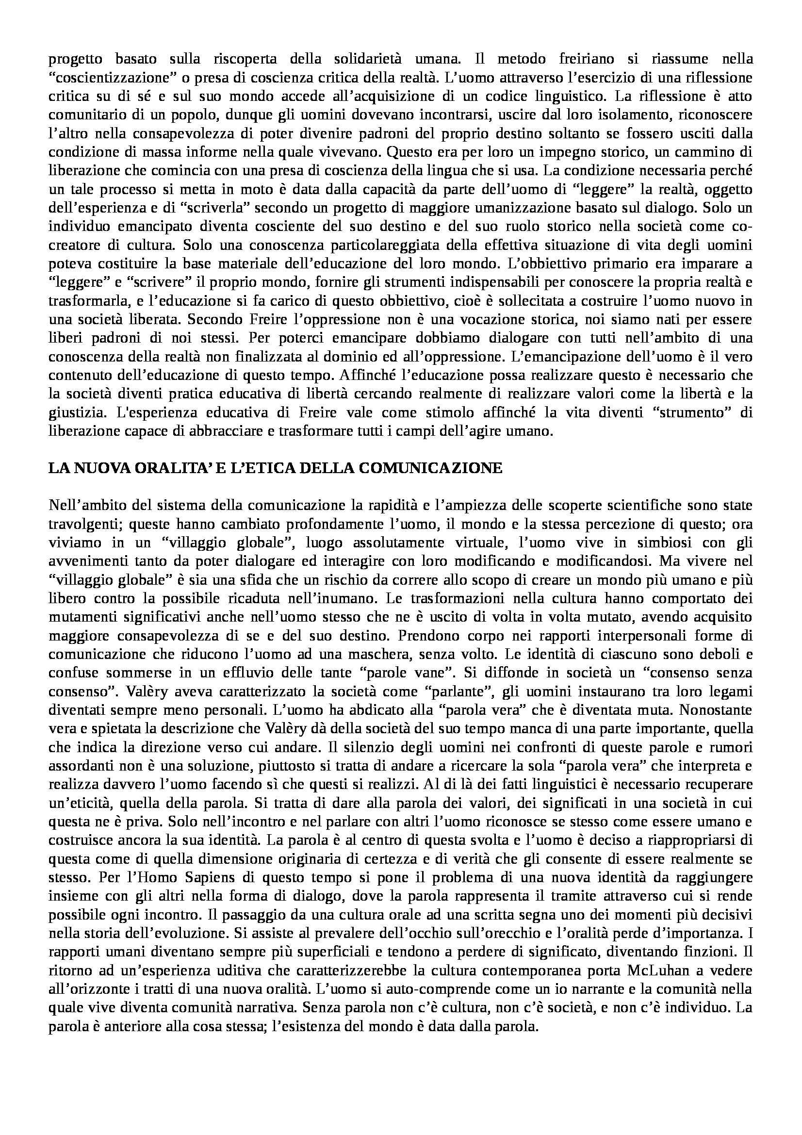 Riassunto esame Filosofia del linguaggio, prof. Pititto, libro consigliato Introduzione alla Filosofia del Linguaggio, Penco Pag. 11