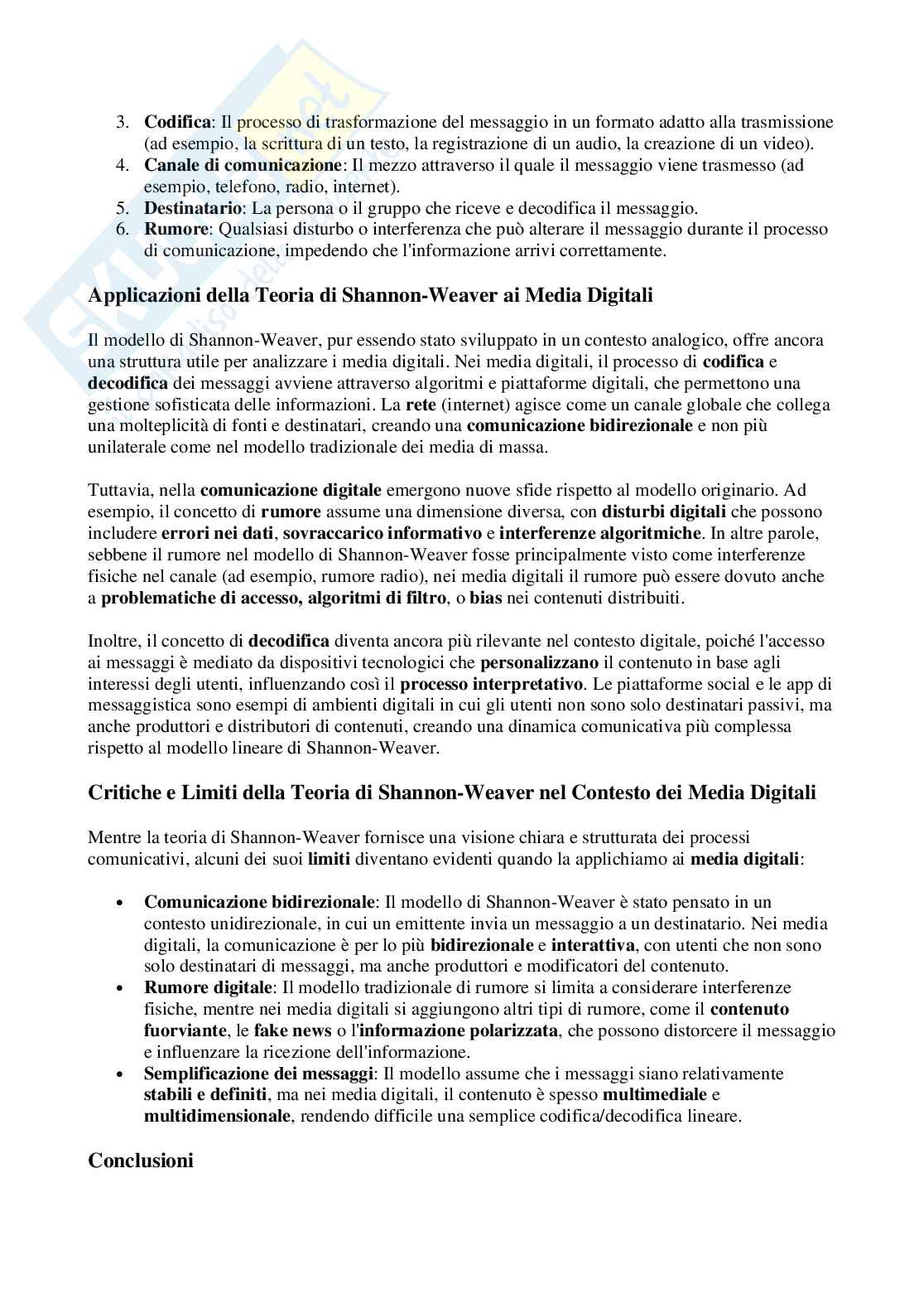 Domande e risposte esame di Sociologia della comunicazione Pag. 31