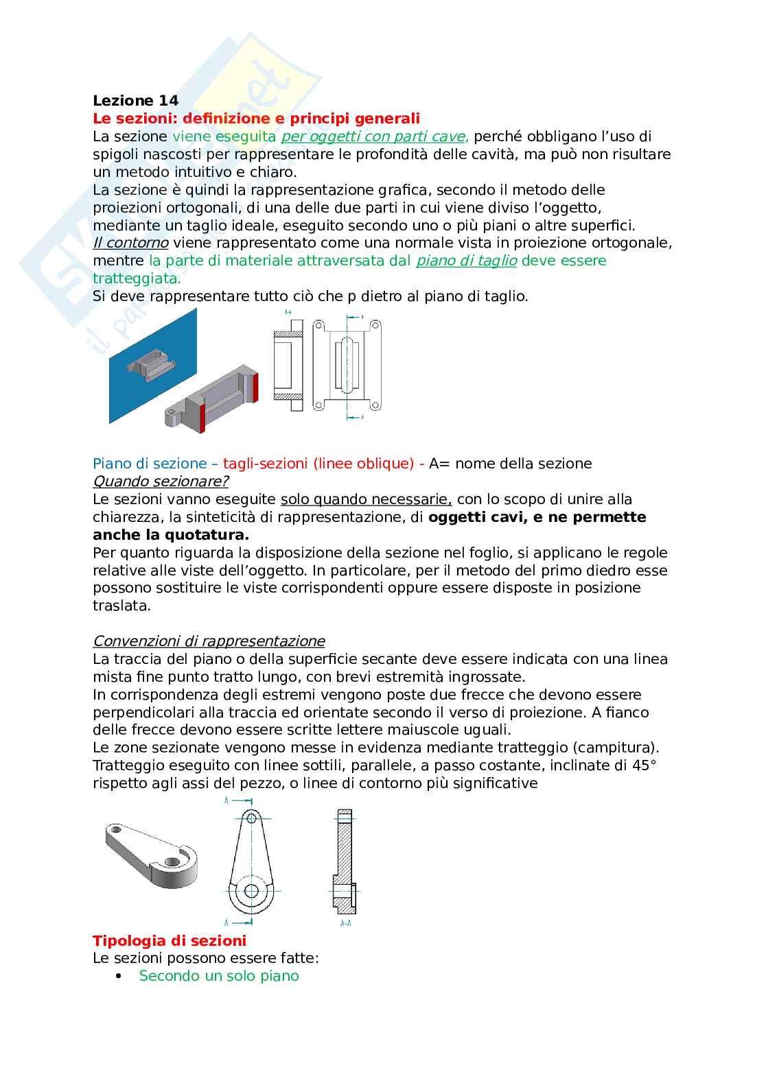 Lezioni Disegno meccanico Pag. 36