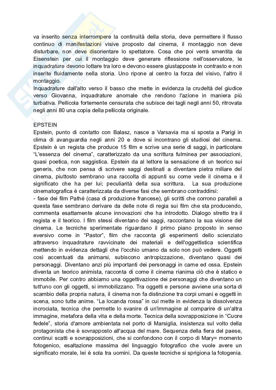 Appunti di Storia del cinema Pag. 6