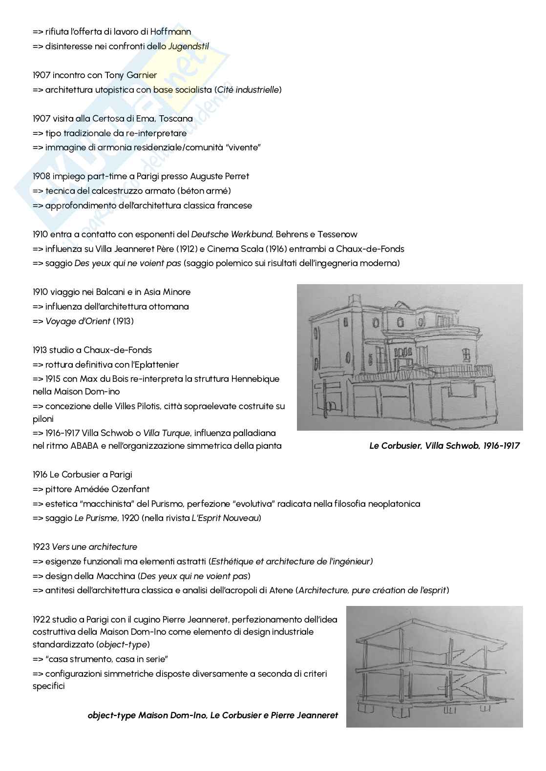 Riassunto esame Storia dell'architettura contemporanea, Prof. Comba Michela, libro consigliato Storia dell'architettura contemporanea, Frampton  Pag. 11