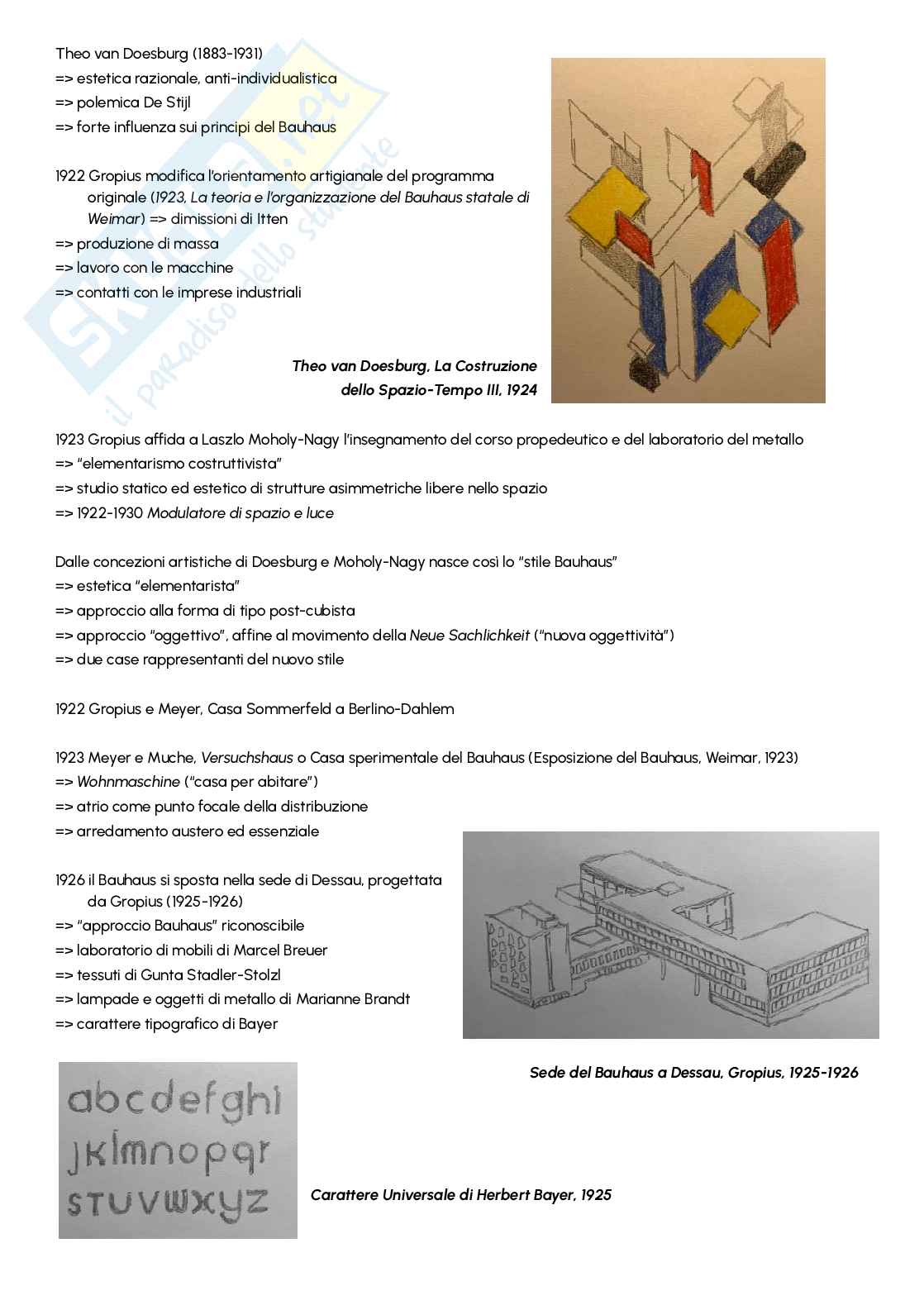 Riassunto esame Storia dell'architettura contemporanea, Prof. Comba Michela, libro consigliato Storia dell'architettura contemporanea, Frampton  Pag. 6