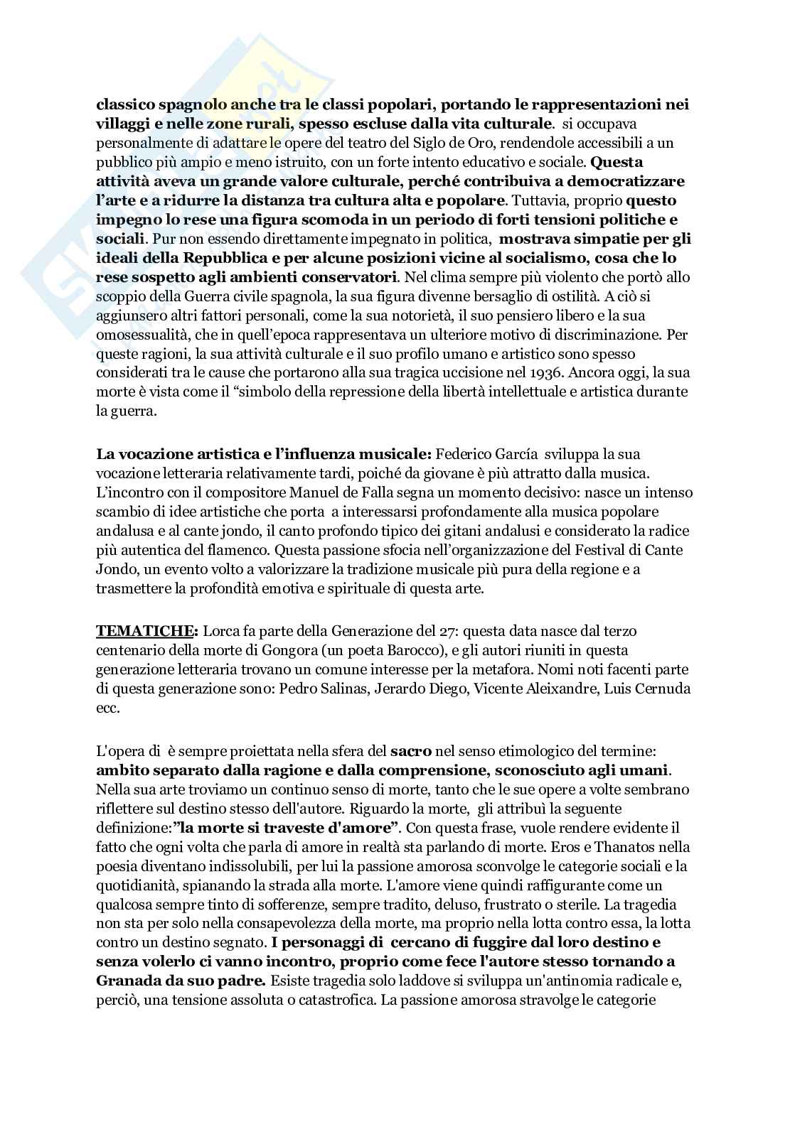Letteratura spagnola  Pag. 51