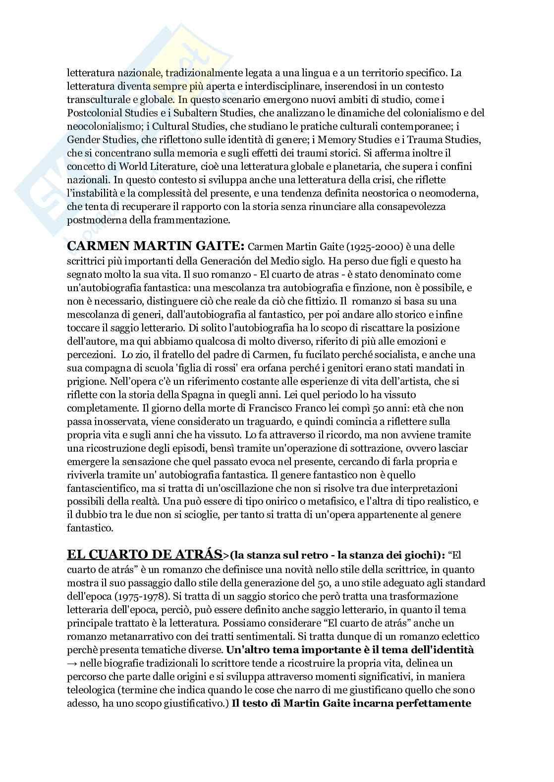 Letteratura spagnola  Pag. 61