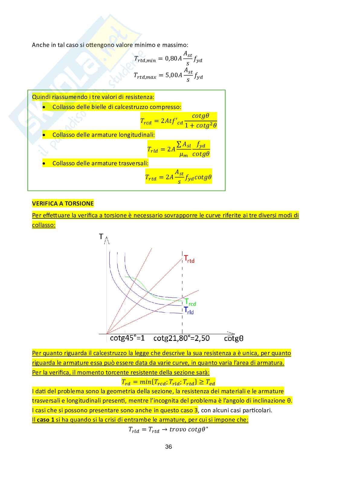 Tecnica delle costruzioni in ca e cap Pag. 36