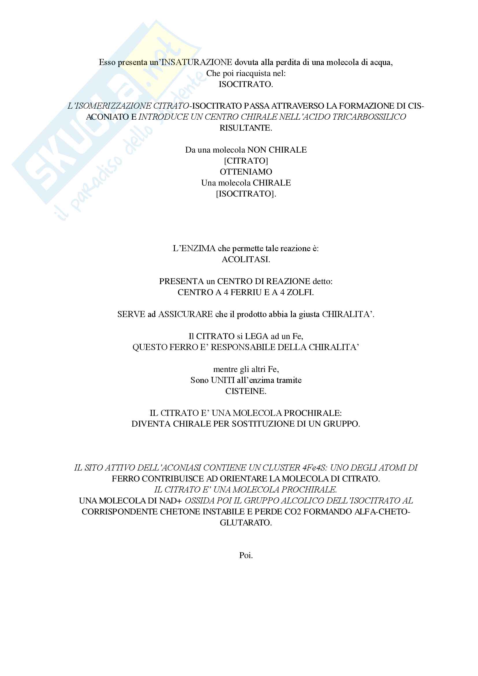 Biochimica Generale Mod.1 (Teoria Secondo Parziale) Pag. 41