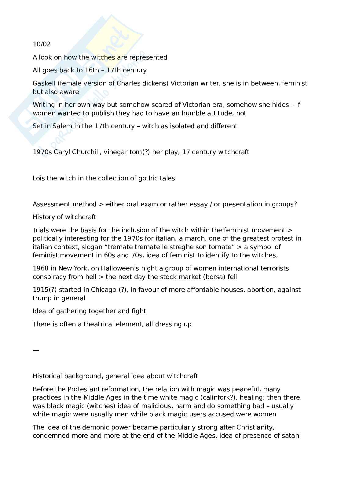 Appunti di English women literature  Pag. 1