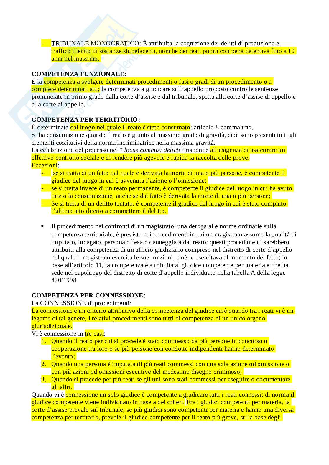 Diritto processuale penale  Pag. 11