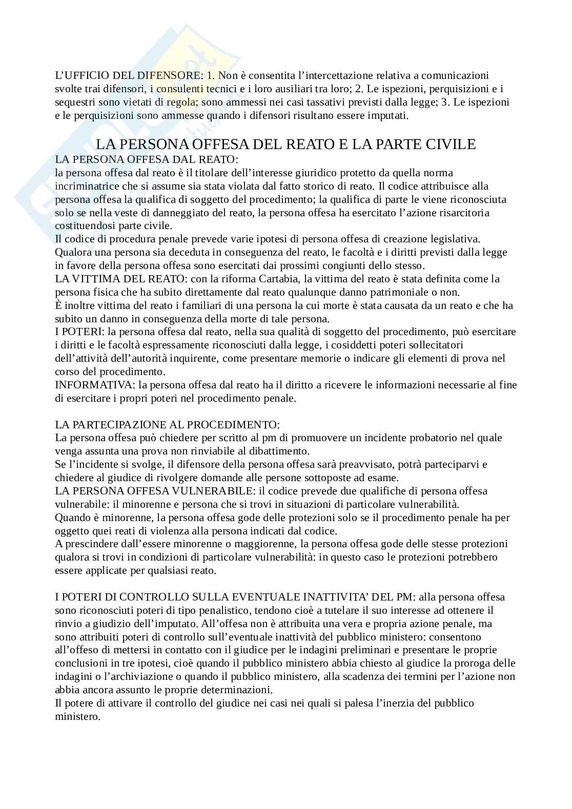Diritto processuale penale  Pag. 26