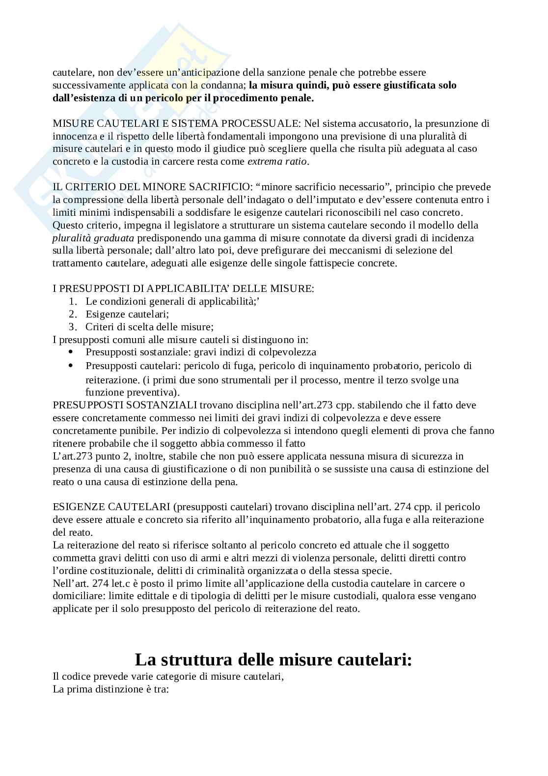 Diritto processuale penale  Pag. 71