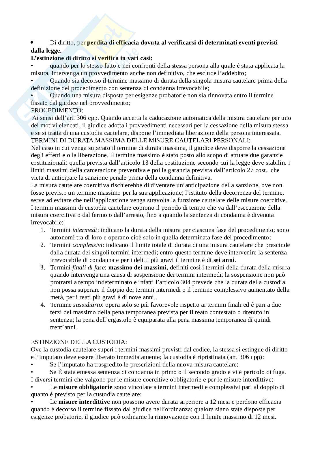 Diritto processuale penale  Pag. 81