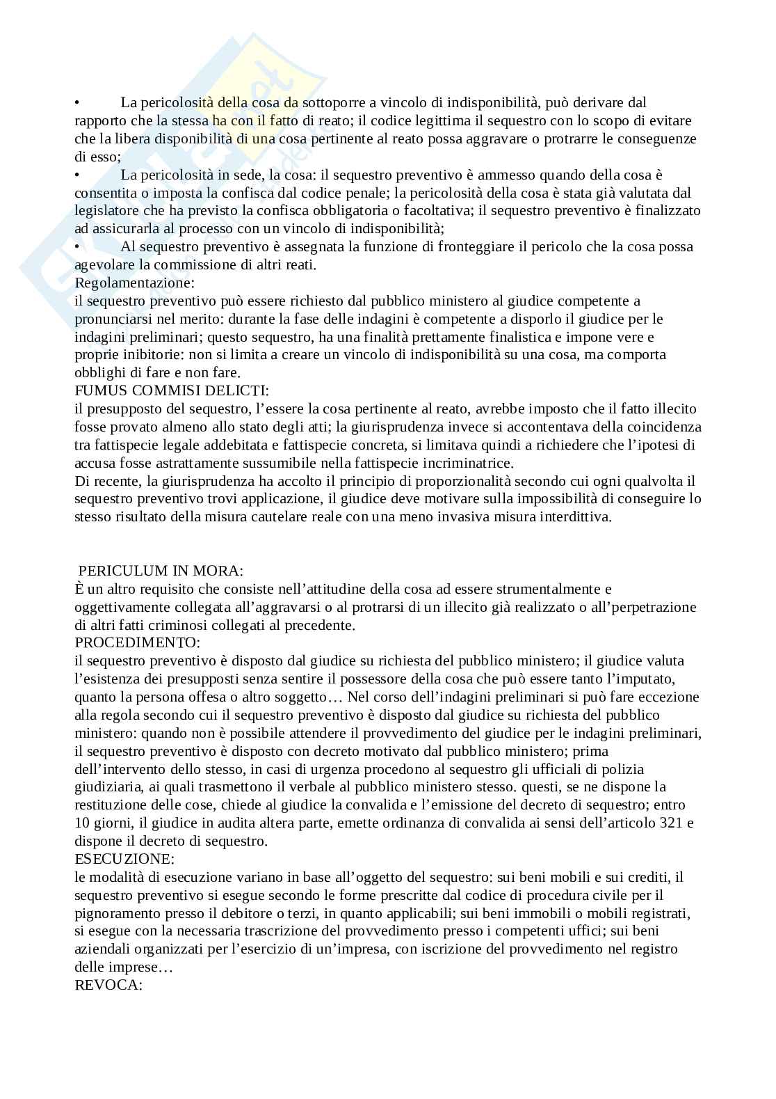 Diritto processuale penale  Pag. 86